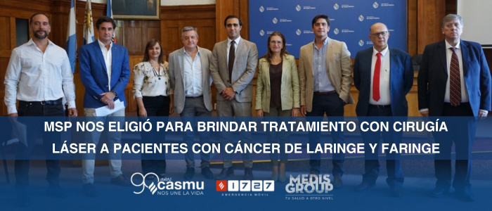 Tratamiento para cáncer de laringe y faringe